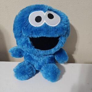 Sesame Street Cookie Monster Big Head Plush Figure 10in